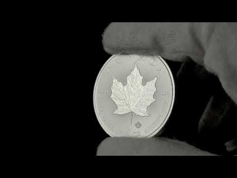 The 2023 Canadian Maple Leaf 1oz Silver Coin