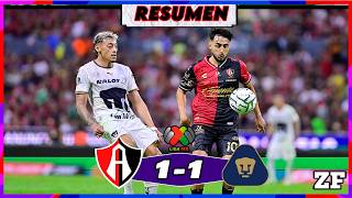 ✅ ATLAS EMPATA EN EL JALISCO CON PUMAS EN LIGA MX 🏆 JORNADA 9 APERTURA 2026