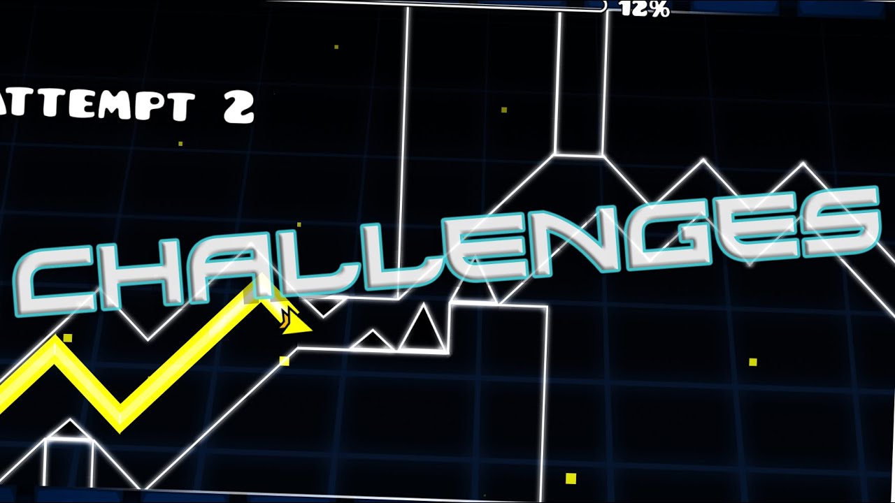 Completing Challenges by Top 100 Players Geometry Dash 2.1 YouTube