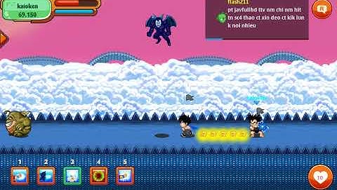 Ngọc rồng online: đưa đệ tử đi trốn ở con đường rắn độc :))