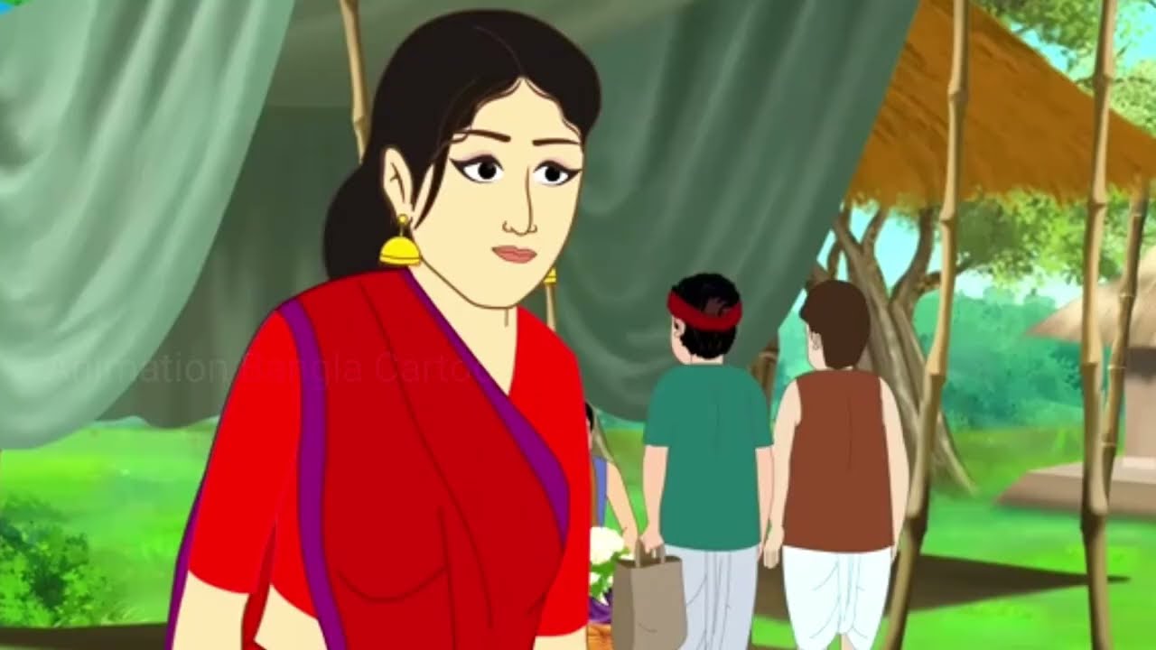 এক গরীব বুড়ির মাছের দোকান | Village story | Sad stories | Rupkothar Golpo