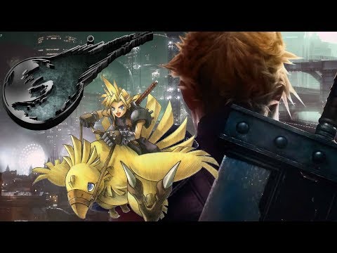 PSA8】 【完全未剥がし】 FF7 No. 2 クラウド&チョコボ