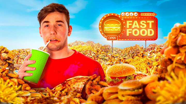 MANGIO solo FAST FOOD per UNA SETTIMANA 🍟 SENZA bere ACQUA!! #2
