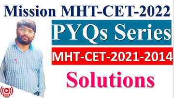 MHT-CET 2022 Crash Course Batch l MHT-CET 2021 PYQs Series