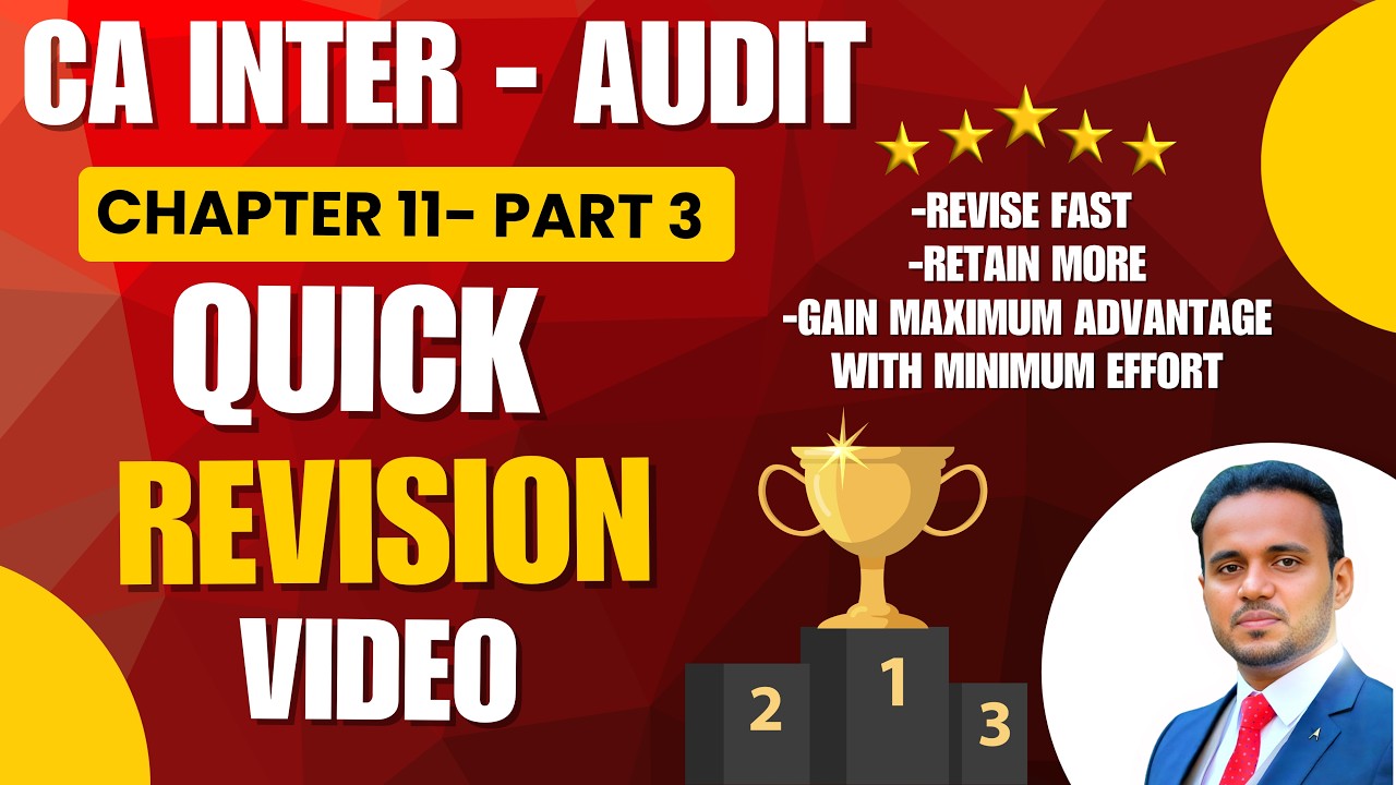 Chapter 11 Part 3 Revision - YouTube