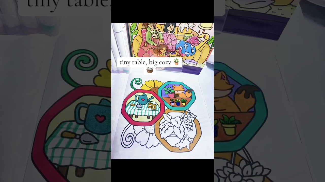 Cozy Paws | Cozy Animals Coloring Book by Serennia Art