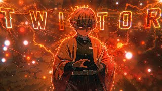 Zenitsu Vs Kaigaku Clips For Editing Demon Slayer Infinity Castle Movie