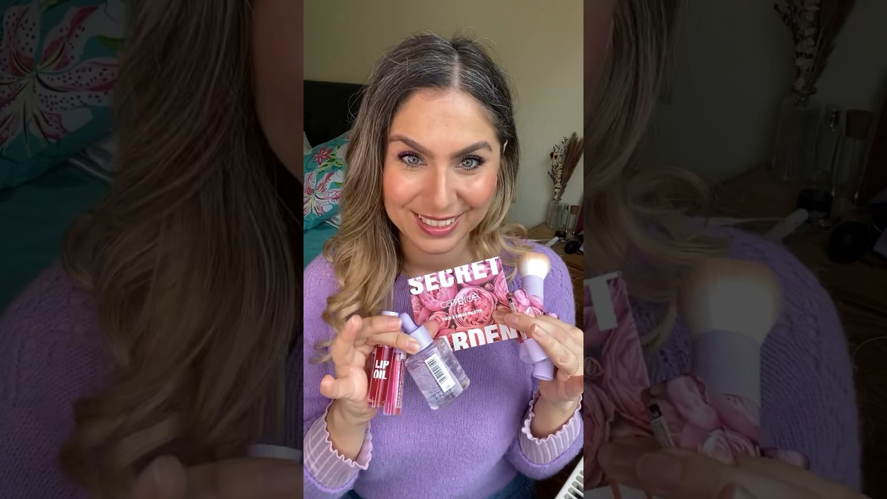 A serum with 1 review 💐 #makeup Secret CATRICE LE petals? - Garden pt YouTube
