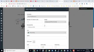 How to add Firepower Management Center FMC to EVE NG