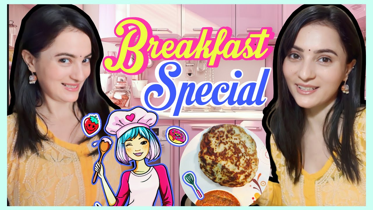 Instant Tawa Dosa🥞👩🏻‍🍳 | Onion Tomato Chutney  | Shweta Thakur | Quick Snacks Recipe