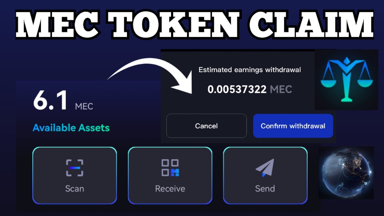 Claim Free MEC Airdrop Token On Meta Earth Wallet | Meta Earth Review -  YouTube