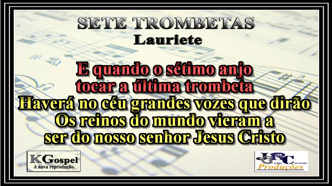 Sete Trombetas Lauriete karaokê/playback Acordes Chordify Sete Trombetas Lauriete karaokê/playback Acordes Chordify