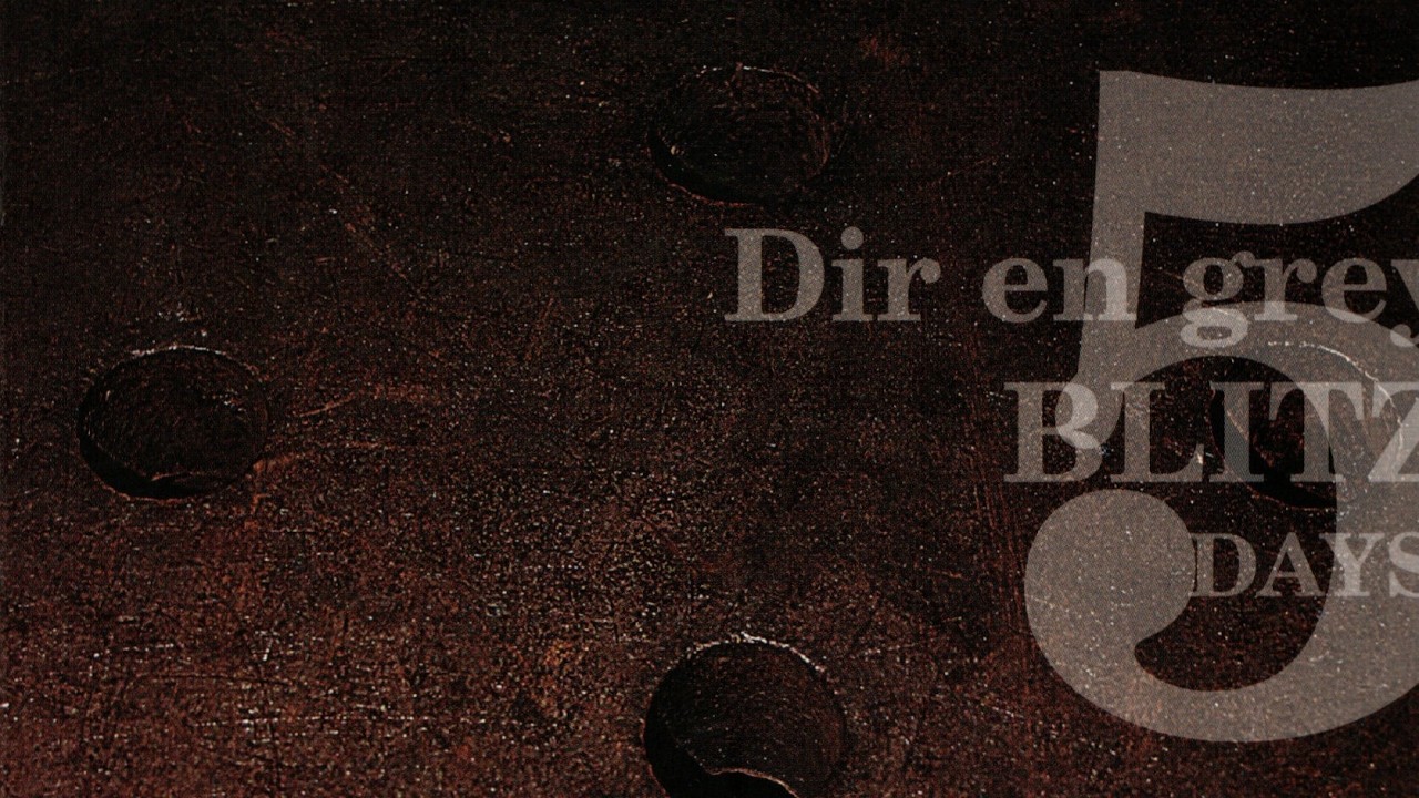 Dir en Grey - Blitz 5 Days (Day Five - Vulgar). Live at Akasaka