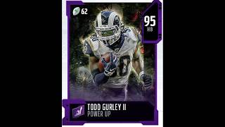 Madden Ultimate Team NFL top 100 Tom Brady (featuring Todd Gurley and Bo Jackson)