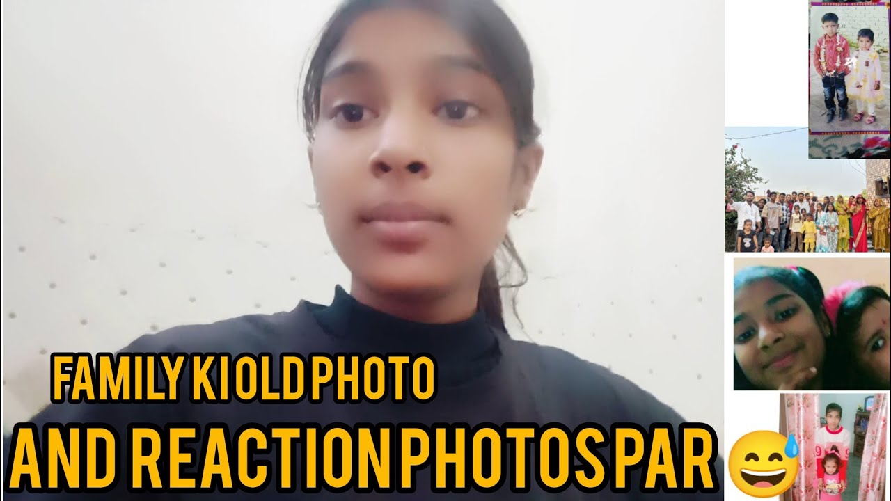 Family ki old photo s par reaction 😅