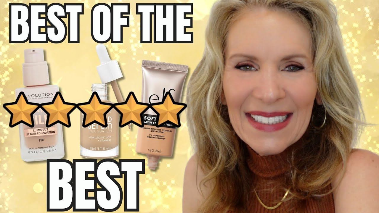 Top 3 Hot Foundations for Mature Skin - YouTube