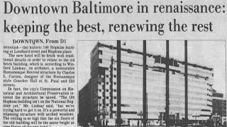 Inner Harbor Old Footage | Downtown Baltimore | (1982) #baltimorehistorychannel #baltimore #maryland