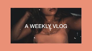 WEEKLY VLOG | cozy fall vibes, facial, cook + clean w/ me