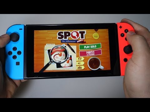 Spot The Differences: Party! Nintendo Switch gameplay