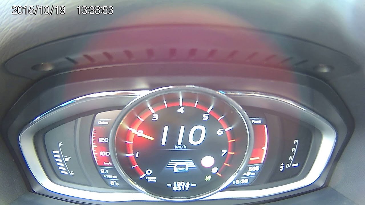 Volvo V60 Polestar 100-200 Km/h [HD]