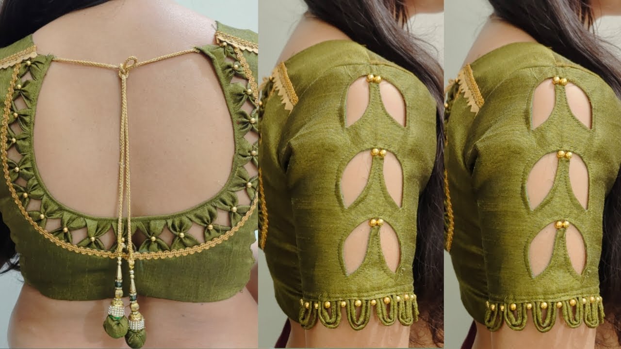 Beautiful sleeve design cutting and stitching || baju ki design