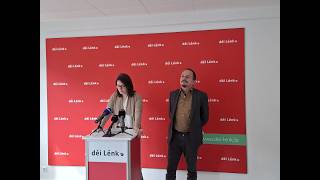 déi Lénk Pressekonferenz zum Mindestloun (16.04.2026)