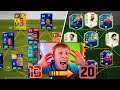 W2S BUILDS A 195 RATED FUT DRAFT ON EVERY FIFA 13 - 20