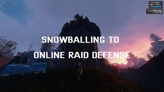 RUST - SNOWBALL TO RAID DEFENSE (+ 1 RAID DEFENSE ON RUSTAFIED - EUS)