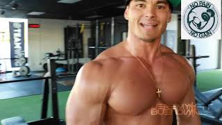 jeremy buendia #chest workout#تمارين لتكبير عضلات الصدر#