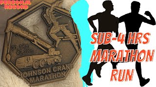 The 2024 Johnson Crane Hire Marathon | Breaking Sub-4 Hours
