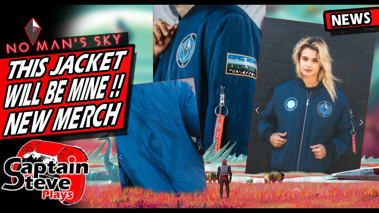 No Man's Sky Website Has New Merch - The Jacket Looks AMAZING