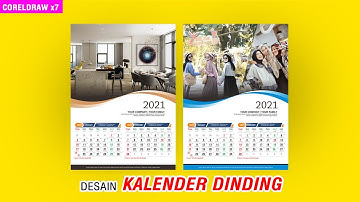 Cara Membuat Kalender dinding 2021 di Coreldraw
