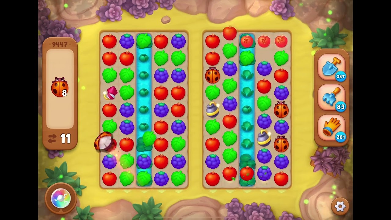 GardenScapes Level 9447 no boosters