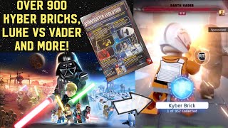 LEGO Star Wars The Skywalker Saga- 952 kyber bricks, new Luke vs Vader image & more NEWS UPDATE