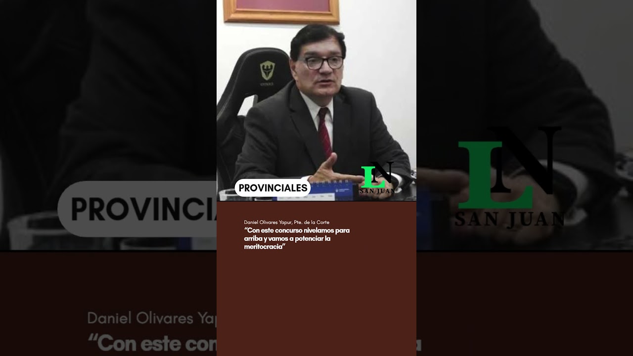“Con este concurso nivelamos para arriba y vamos a potenciar la meritocracia”