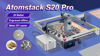 Famous Atomstack S20 Pro 130W Quad-Laser Engraving and Cutting Machine Net Worth