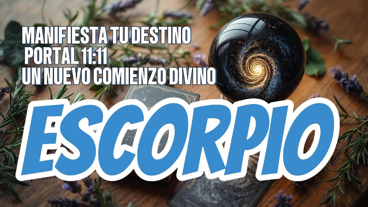 ESCORPIO ♏️ PORTAL 