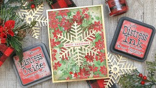 See How the NEW Lumberjack Plaid Distress Creates a Festive Card! | Scrapbook.com