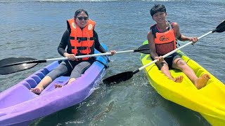 First time mag kayak 😅 at Dinapigue water adventures 🏖️ by Jhana’s Journey 47 views 1 month ago 3 minutes, 45 seconds