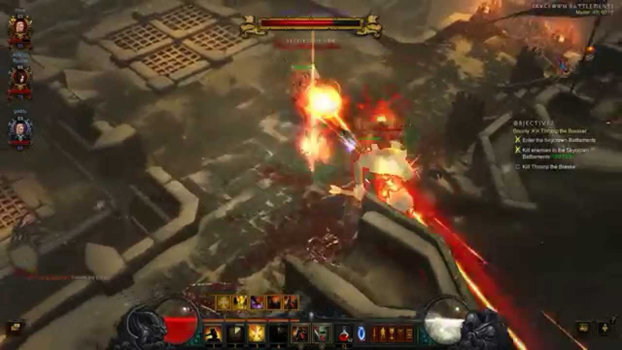 Diablo III - Crusader 15 mio thorn dps