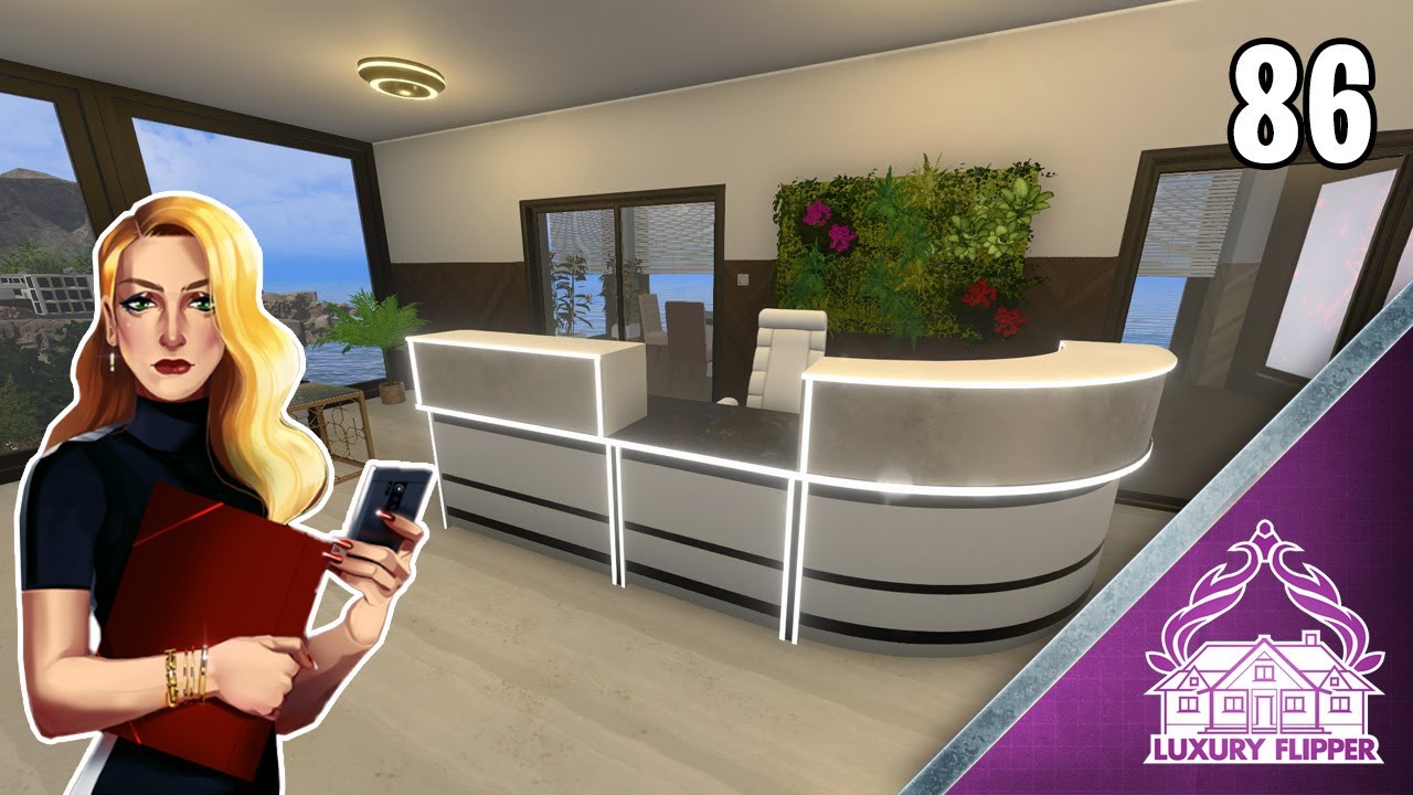 Elkészült a recepció! - House Flipper (86)