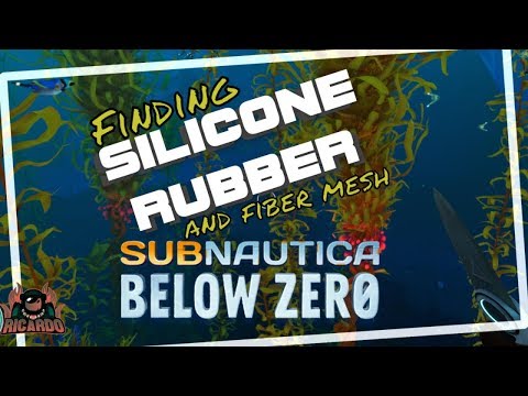 Subnautica Below Zero Find Silicone Rubber and Fibre Mesh