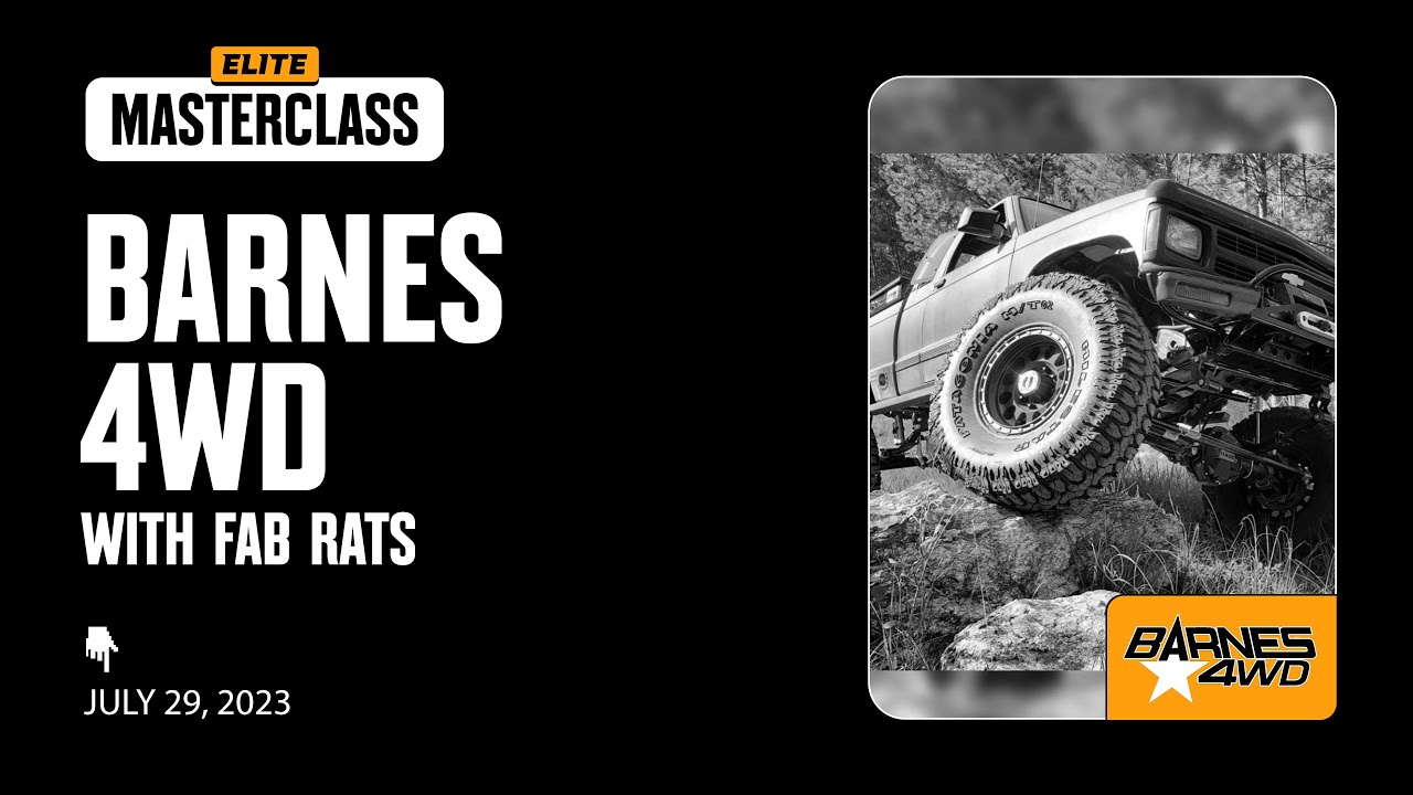 Partner Spotlight: Barnes 4WD & Fab Rats | onX Offroad Masterclass ...