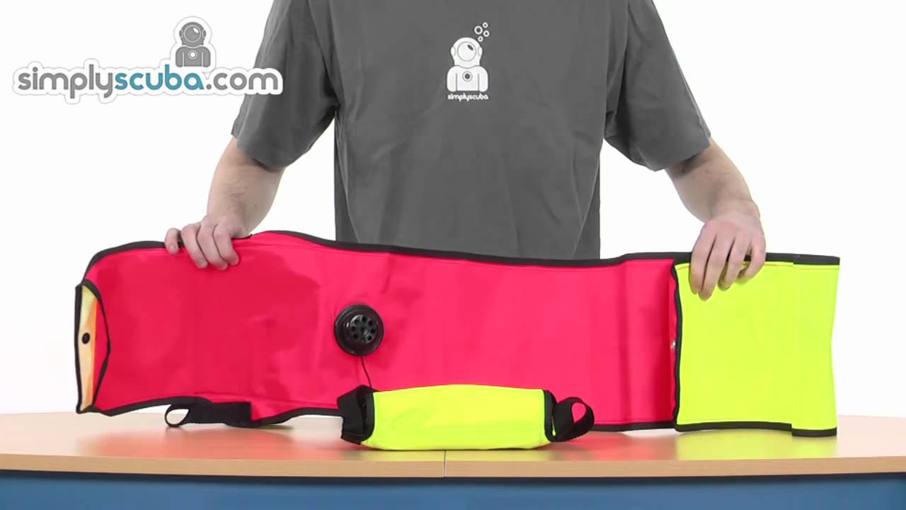 AP Valves Sealed Surface Marker Buoy - www.simplyscuba.com