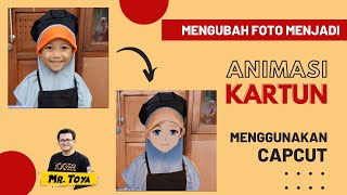 Membuat Foto Menjadi Kartun Anime Menggunakan Capcut | Tutorial | Mr. Toya screenshot 5