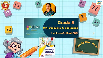 Grade5 SilverZone Maths Olympiad|Decimals & Operations Part3| Practice Q29–Q40| F2S Olympiad Classes