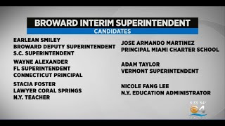 Who Are The Candidates To Be Broward County Interim Schools Superintendent?