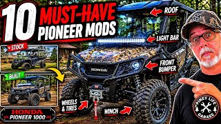 Honda pioneer 1000-5 top 10 mods and accessories.