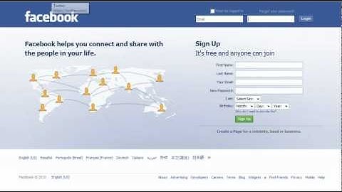 Create a Facebook Twitter and MySpace Account (K-Alert Plus)