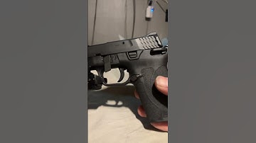 S&W Shield EZ Locked Up Slide FIX! (All you need is one hand)